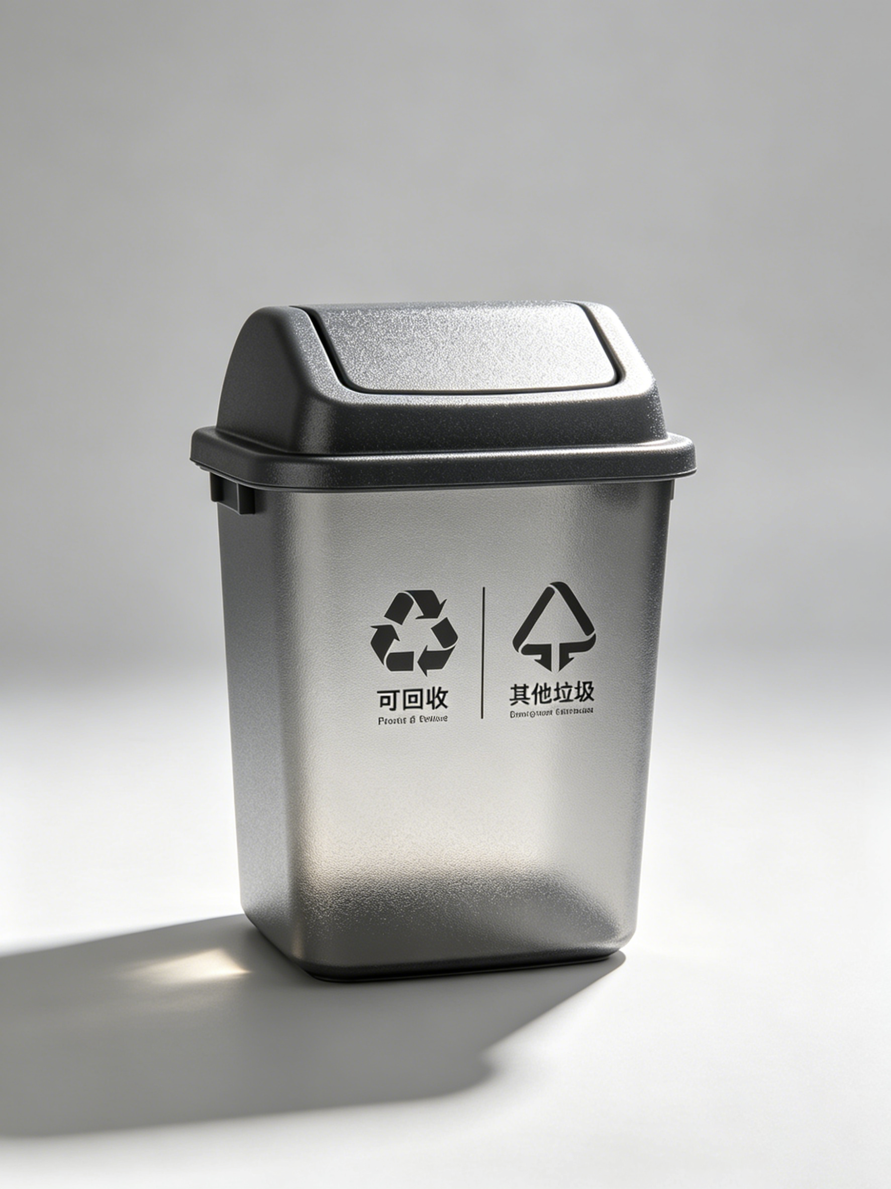 JCH 金彩汇：再生塑料环保垃圾桶